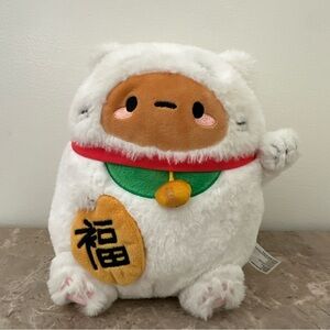 Smoko Lucky Cat Tayto & Potato 10 Inch Mochi Plush Doll Rare Chinese
